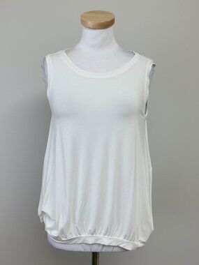 Rundholz white oversized top, size S